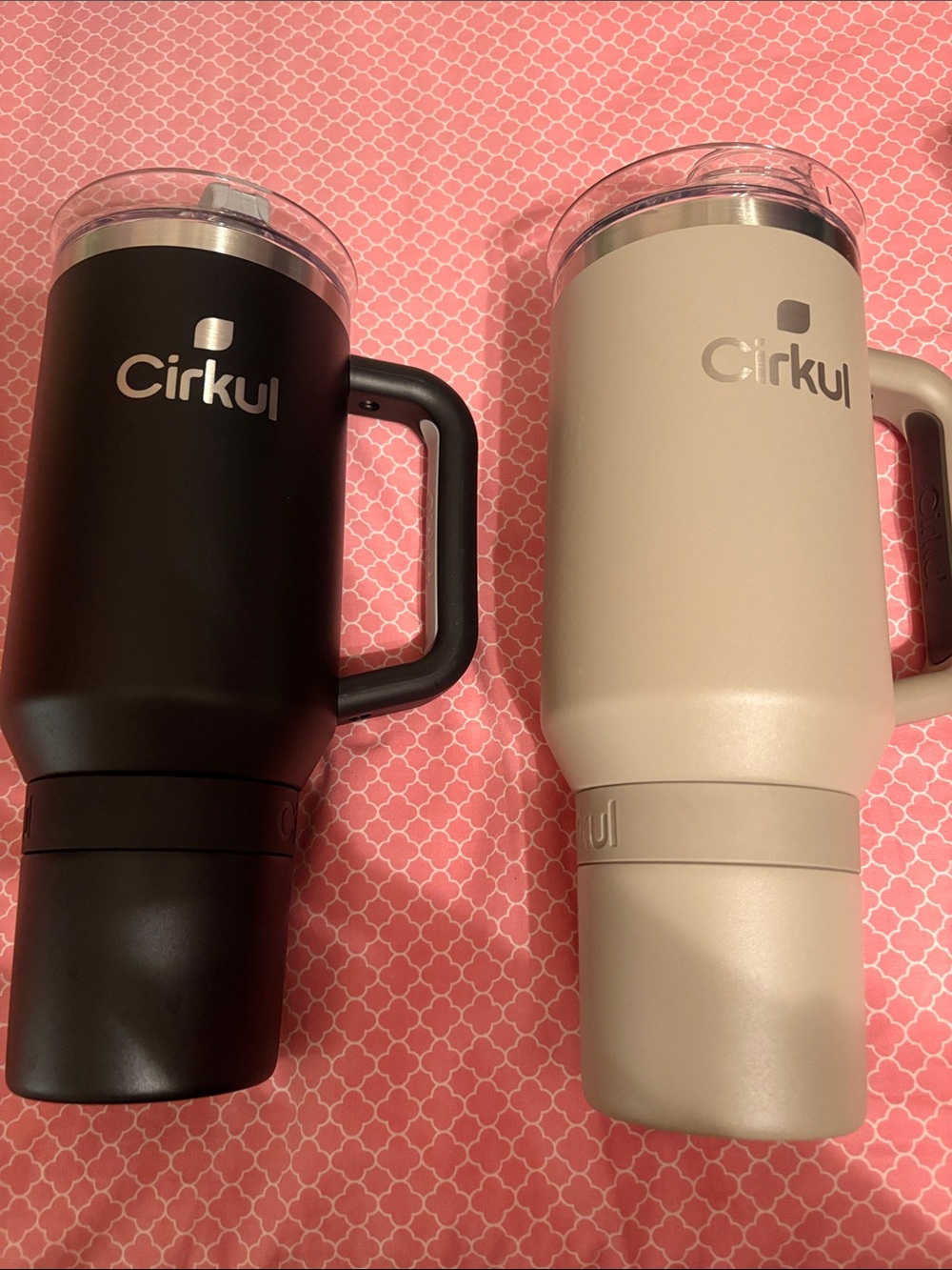 Cirkul Insulated Travel Mug with Handle - Black & Ranger 40oz